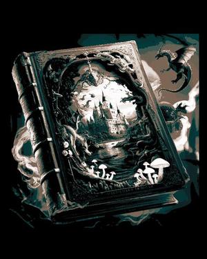 Fantasy Wall Art - The great book of Fantasy and Adventure