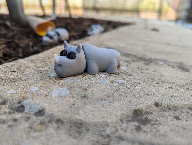 Cute Flexi Rhino