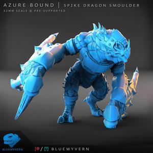 Azure Bound - Spike Dragon Smoulder (Early Access Mini)