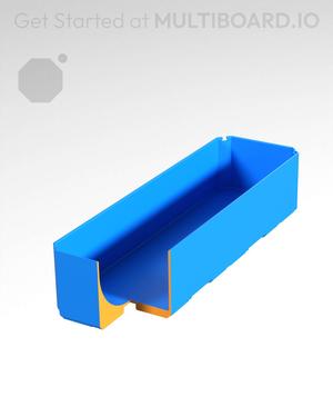 1x3x0.75 - Curved Bin - Multibin Insert