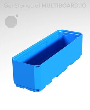 1x3x0.75 - Simple Walls - Multibin Shell