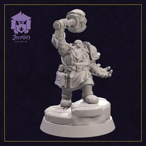 Bamrim Brighthand - Dwarf Cleric