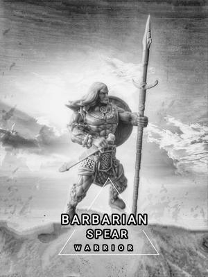 Barbarian Spear Warrior