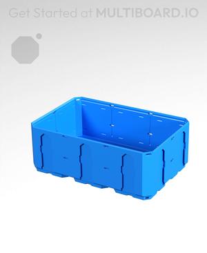 3x2x1 - Topped Multipoint Rail - Multibin Shell
