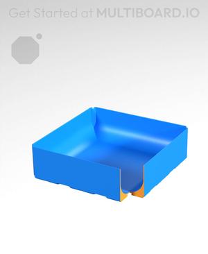 3x3x1 - Full Curved Bin - Multibin Insert