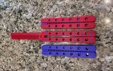 Butterfly Balisong Comb