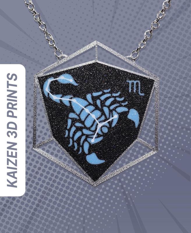 Scorpio Astrology Pendant