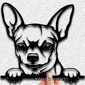 chihuahua wall art dog wall decor animal decoration