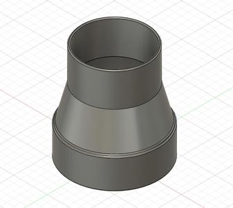 5" Dust Collector to 4" Flex Duct