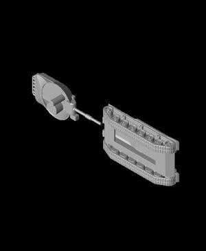 1/87 Scale M70 Tank.stl