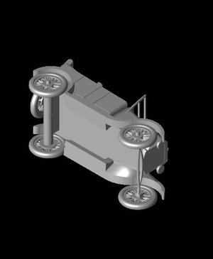1/48 Scale 1927 Ford Model T Touring Car.stl