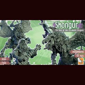 SKONGUR- The war of the Chromatic Dragon-Green Dragon