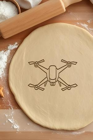 Drone Cookie Cutter, Biscuit Cutter