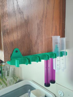 G tube - 60 ML bolus syringe holder