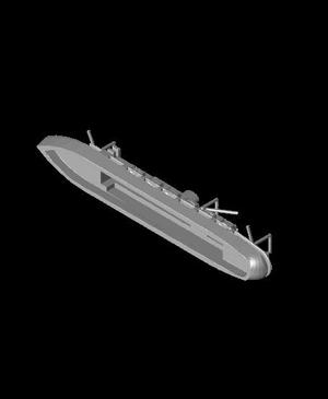 1/1250 Scale USNS Hope AH-7 Hospital Ship.stl