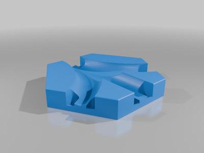 Gravitrax compatible 3in1 tile (Fusion file included)