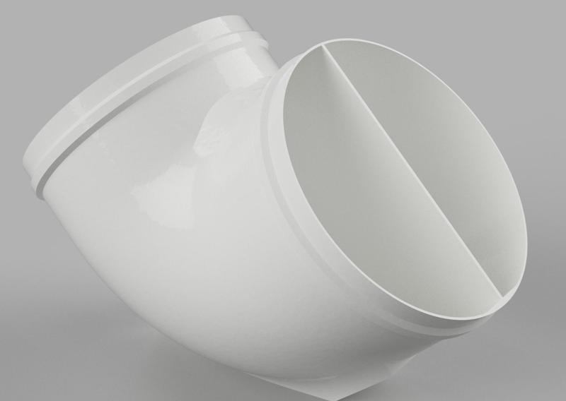 150mm Hose 90 degrees