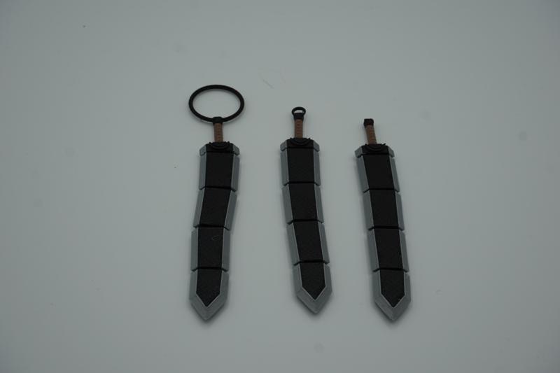 Berserk - Guts Dragon Slayer Articulated Keychain