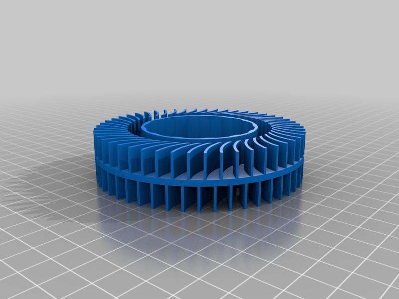 Impeller for K1 Max cooling fan (side)