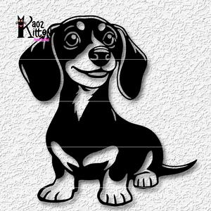dachshund pup wall art pet mom doxie decor