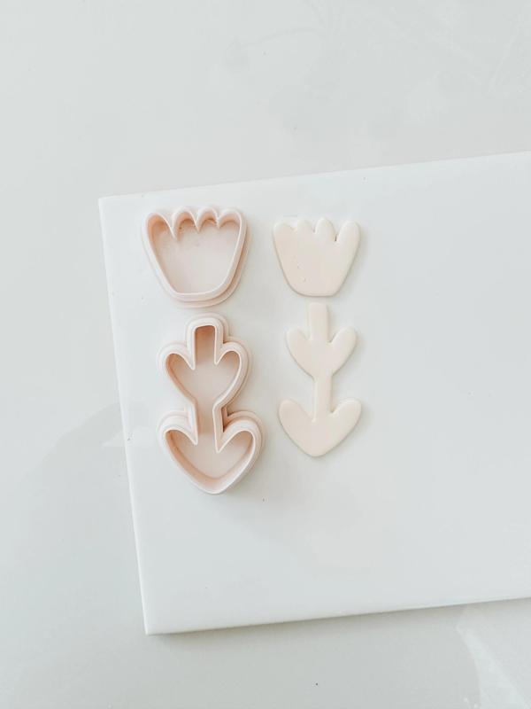 Large Abstract Tulip