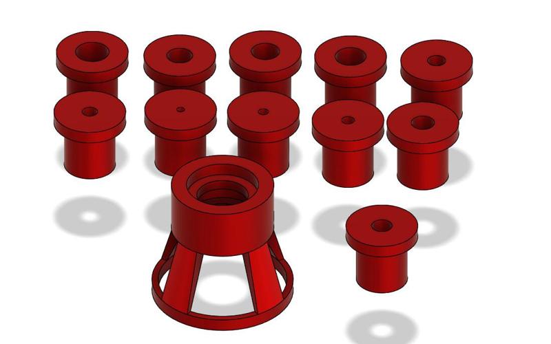 Drill holder: straight bit