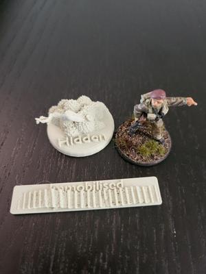 bolt action hidden and immobilised marker