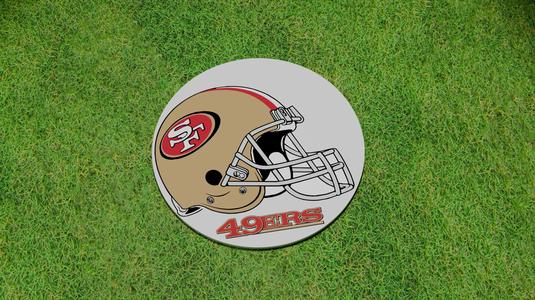 San Francisco 49ers Helmet Coaster
