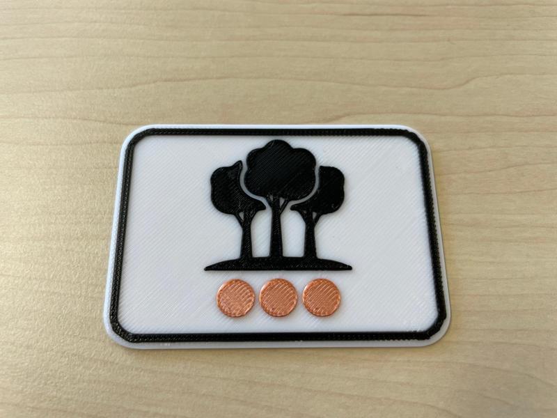 Worldbuilders Board Game - Forest Market Sign