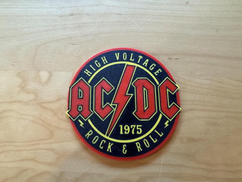 AC/DC Coaster (High Voltage - Rock & Roll)