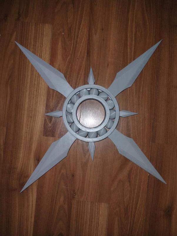 Large Shuriken - 21ish Inches Ninja Throwing Star Fidget 