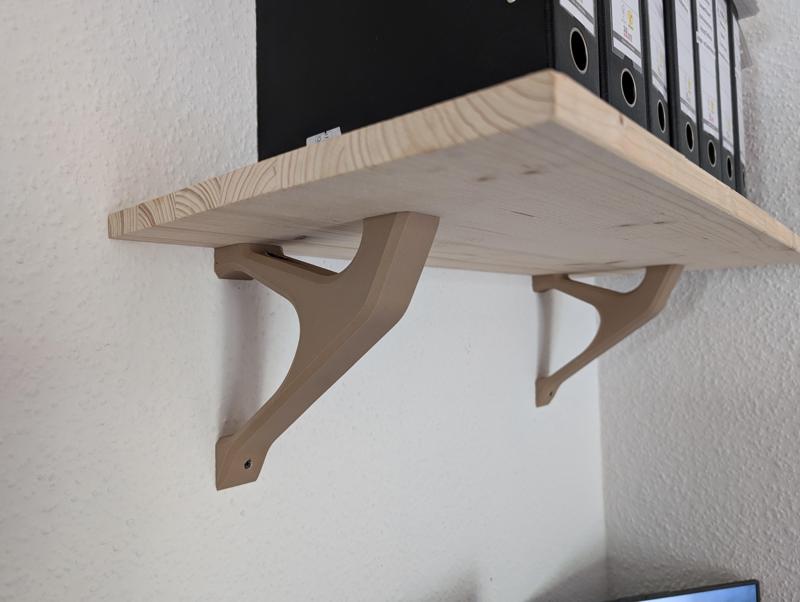 Super Heavy Duty Shelf Bracket (100kg, single)
