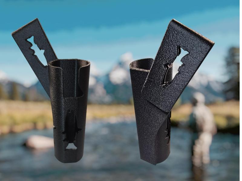 Belt or Waist Mount Fishing Rod Holder