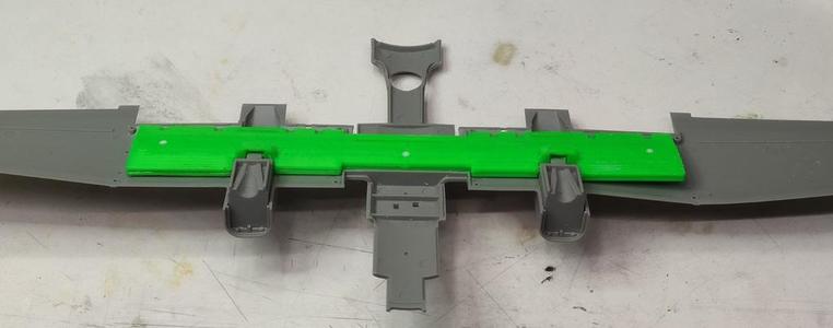 Pucara 1/48 Kinetic Central Beam