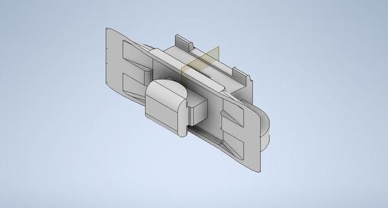   Lower slat holder for Mercedes W124