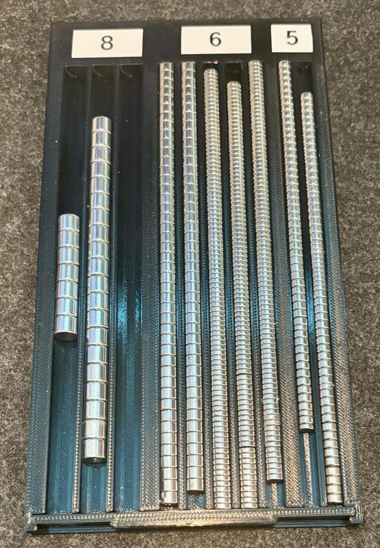 8-6-5mm Magnet Storage Tray with Cover