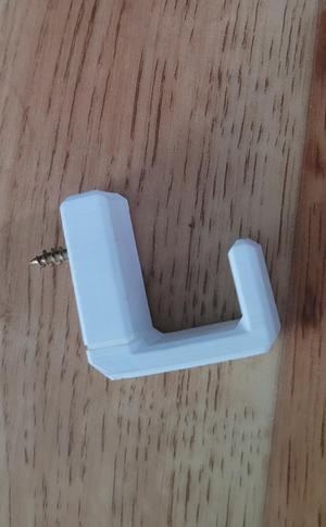 Hook with hiden screw