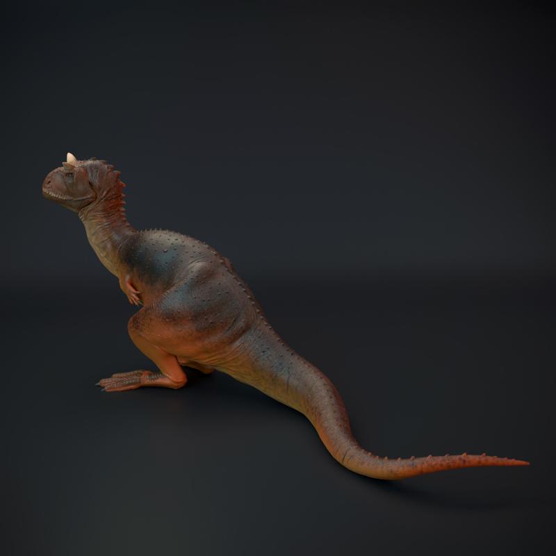 Carnotaurus sitting - dinosaur