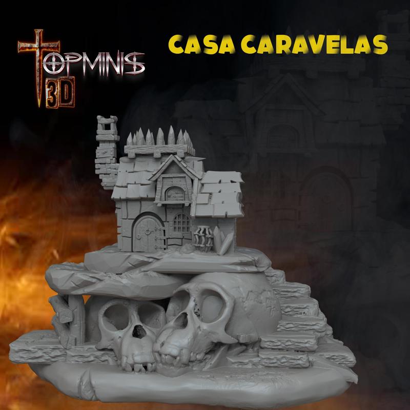 CASA MEDIVAL PARA JUEGOS DE ROL