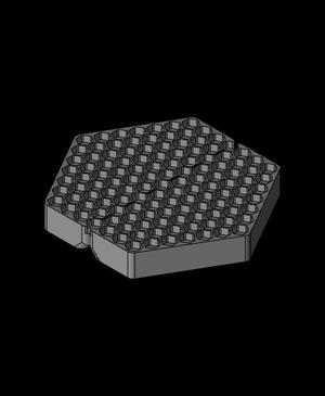 Travel hexagonal chess 