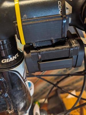 Gloworm Bike Battery Stem Mount