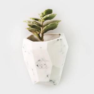 Faceted Wall Planter