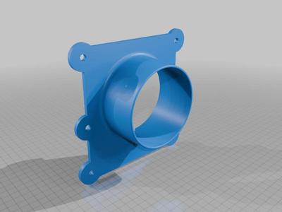 4" 100mm blast gate