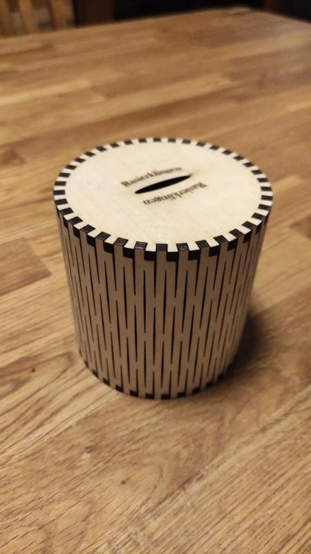 Wooden Can Lasercut