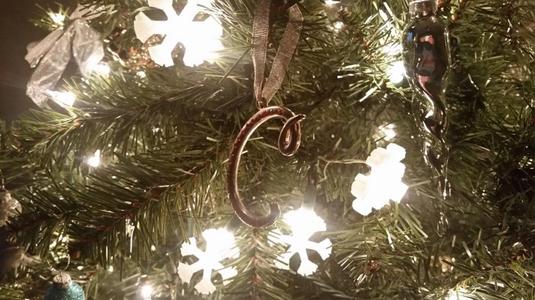 Clear Snowflake Light Topper