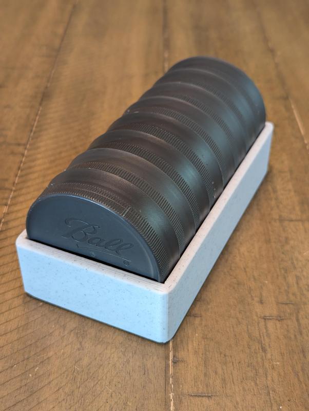 Mason Jar Lid Organizer (Small Mouth)