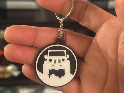 Jeep Keychain