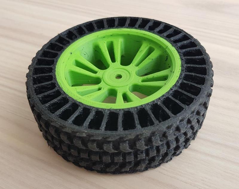 Airless Tyre for Traxxas E-Revo VXL (Dual Extrusion)