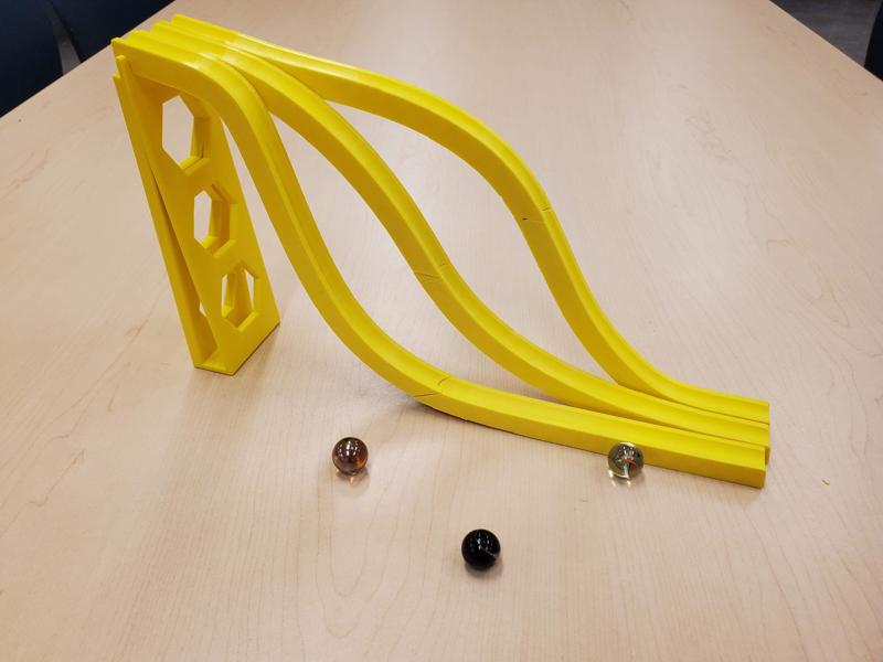 Potential and Kinetic Energy Marble Track
