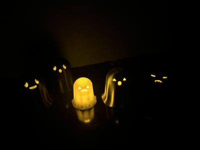 Halloween Electric Tealight Ghosts